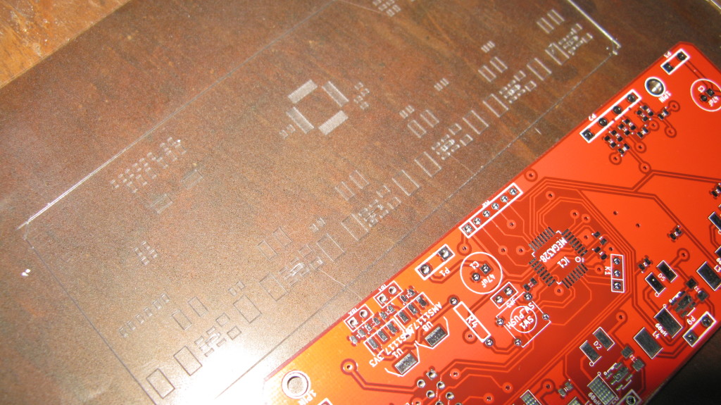 Fun with PCB stencils Necromancer's notes